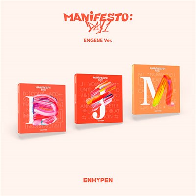 ENHYPEN - MANIFESTO : DAY 1 (ENGENE ver.) (плакат будет только в сложенном виде) 2452