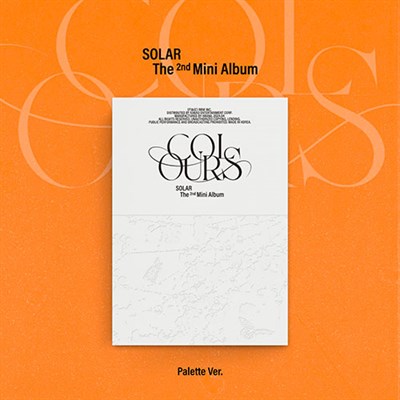 [Sold out] SOLAR - COLOURS (Palette Ver.) 2874