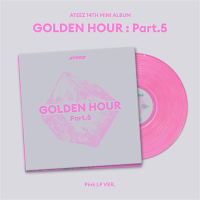 [Предзаказ] ATEEZ - GOLDEN HOUR : Part.5 (Pink LP VER.) 3729